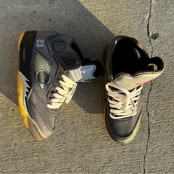 JORDAN 5 OFF-WHITE MUSLIN - Picture 3 of 15